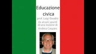 Educazione civica a scuola