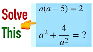 A amazing Algebraic problem | Algebra Question solve by @MindyourBRAIN1  | Olympiad Type Question