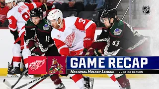 Red Wings @ Coyotes 3/8 | NHL Highlights 2024