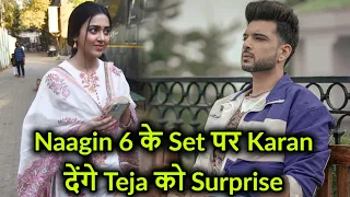 Oh wow ! Karan Kundra will Surprise Tejasswi on the occasion of Valentines on Naagin 6 set