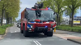 [GRIP 1!] [CRASHTENDER!] Zeer veel Brandweer met spoed naar een GRIP 1 Zeer Grote Brand in Haarlem!