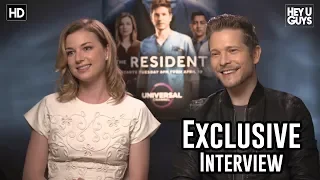 Matt Czuchry & Emily VanCamp - The Resident Exclusive Interview