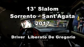 Liberato De Gregorio 13° Slalom Sorrento - Sant'Agata 2017 Cameracar