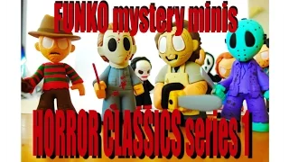 FUNKO Mystery Minis: HORROR CLASSICS series 1 featuring SCARY tiny vinyl figures
