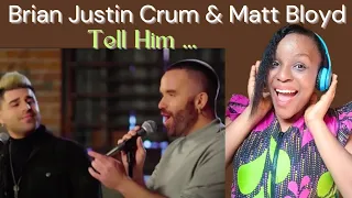 Brian Justin Crum & Matt Bloyd cover "Tell Him" by Celine Dion & Barbra Streisand // REACTION