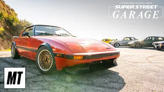 Rebirth of a 1985 Mazda RX7 | Super Street Garage | MotorTrend