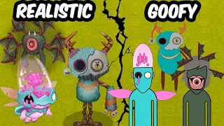 MonsterBox DEMENTED DREAM ISLAND with KNURV, PLIXIE, GRUMPYRE | MSM TLL Incredibox