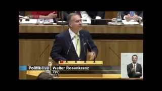 Walter Rosenkranz (FPÖ) - Werner Faymann, Untersuchungsausschuss