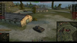 World of Tanks.  RU 251 Ace Tanker, 3.2k Damage 3k Assisted.  With Only 183 HP Left.