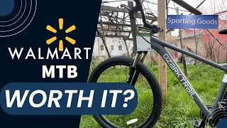 OZARK TRAIL- 29" Ridge Mountain Bike from Walmart! Medium Frame, Gray