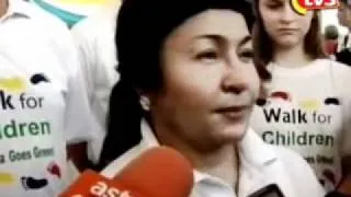 So Lame! The First Lady of Malaysia is blaming Japan for the Earthquake.flv
