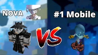 I decided to fight the BEST mobile player... | Roblox Blox Fruits PvP