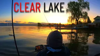 CLEAR LAKE | Native Big Bass Power Hour Kayak Tournament | Fishing Was Tough!