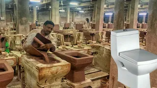 Production Process of Toilet Seat in Factory Complete Process || How Toilets Seat are Made