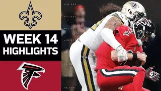 Saints vs. Falcons | NFL Week 14 Game Highlights