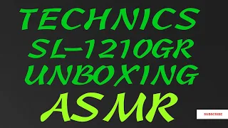 Technics SL-1210GR Turntable Unboxing ASMR