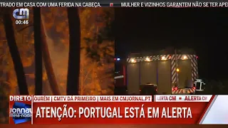 Julho2022-Incêndio em Ourém não dá tréguas