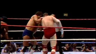 Wrestlemania 1 - Nikolai Volkoff et The Iron Sheik vs The U.S. Express