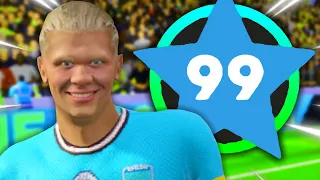 I Made Haaland 99 Rated...