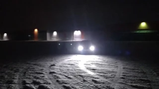 E34 525ix winter drifting