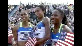 Women's 100m - 2008 U.S. Olympic Trials