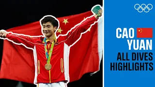 Cao Yuan 🇨🇳ALL dives from Rio 2016!