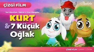 Adisebaba Çizgi Film Masallar - Kurt ve 7 Küçük Oğlak