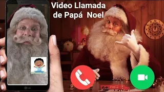 Habla con SANTA CLAUS 🎅 Video Llamada con Papa Noel 🌲 Coca Cola 2020