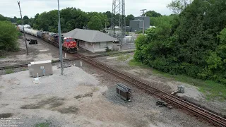 CN 3226 Schoolcraft, MI Train M394 edit