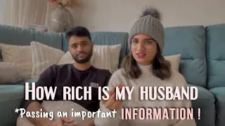 How rich is my husband | Passing an important information | Responding to few comments