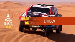 Dakar 2020 - Stage 6 (Ha’il / Riyadh) - Car/SSV Summary