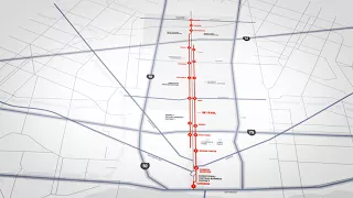 M-1 Route Animation