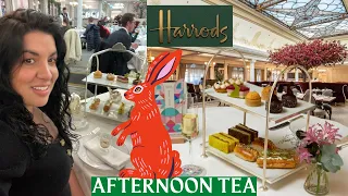 BEST AFTERNOON TEA IN LONDON Harrods edition - Rabbit themed cakes, Chinese Lunar New Year 2023