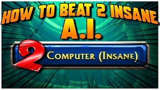 How to Beat 1v2 INSANE AI Losing JUST 2 Units!