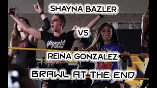 DON'T SKIP! BRAWL AT THE END! SHAYNA BAZLER VS REINA GONZALEZ!