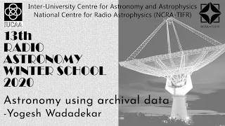 Astronomy using archival data
