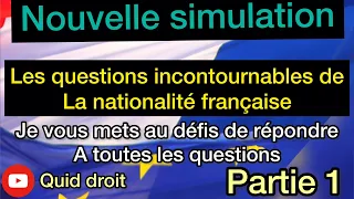 Nouvelle simulation d’entretien de nationalité française préparation de qualité pour la préfecture😱