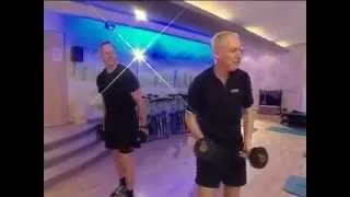 H.P. Baxxter at the gym (GERMAN)