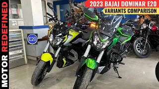 2023 Bajaj Dominar 250 E20 Vs Dominar 400 E20 Comparison | Kaun Sa Buy Kare??