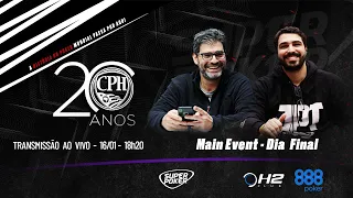Dia Final 💥 Main Event CPH 500K Gtd💥 no H2 Club São Paulo com Guilherme Kalil e Caio Bras