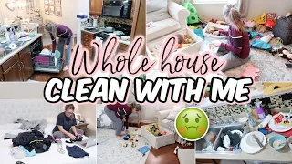 Complete Disaster CLEAN WITH ME | Clean House | Clean Up With Me | EXTREME CLEANING MOTIVATION