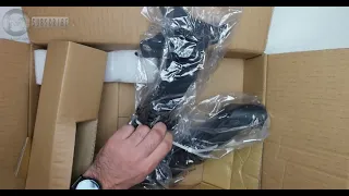 PUTORSEN® PC Monitor Arm   Steel Ergonomic Gas Powered Height Assisted   UNBOXING