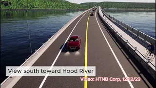 Video Render of New Hood River Bridge