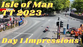 TT 2023 - Impressions from Day 1. Paddock, Riders, etc