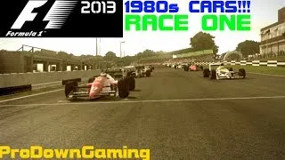 F1 2013 Gameplay (1980s CARS!!!!!!)