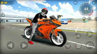 Xtreme Sports Motorbike Onewheeling Highway Stunts Racing Police Escaping - Android Gameplay.