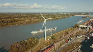 Kahlenberg - Leopoldsberg - Danube - Vienna - Dji Mavic Pro