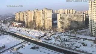 Triolan.Live - Харьков, строительство станции метро "Победа" (26-01-2016)