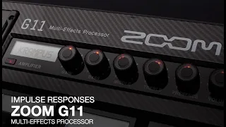 Zoom G11 Multi-Effects Processor: Using Impulse Responses