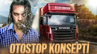 ELRAENN İLE EURO TRUCK SIMULATOR 2 ( OTOSTOP KONSEPTLİ - KONSERLİ )